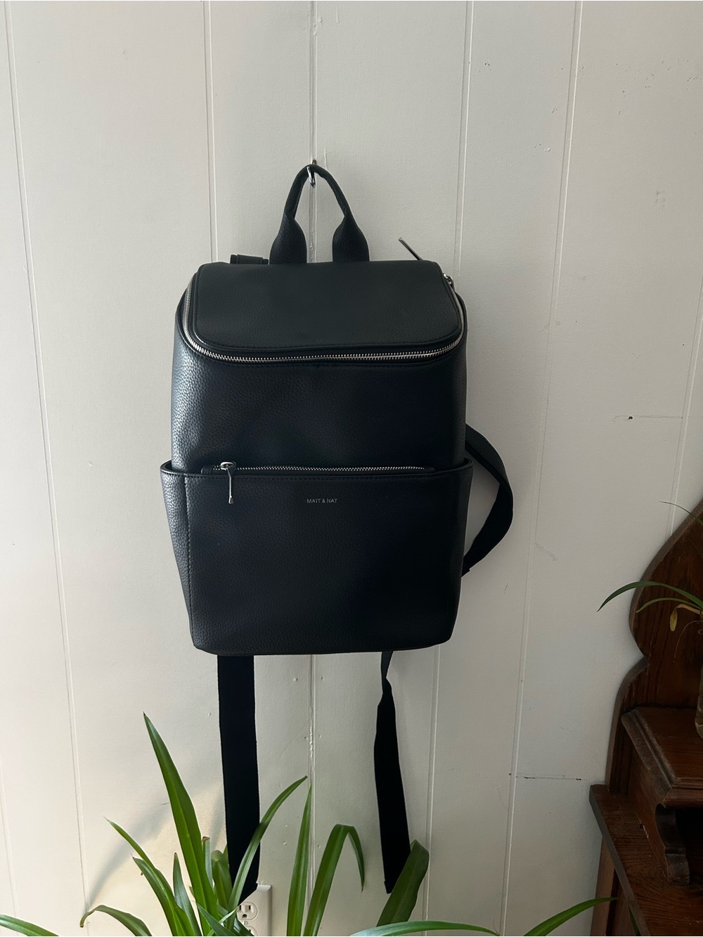 Matt & Nat Black Backpack